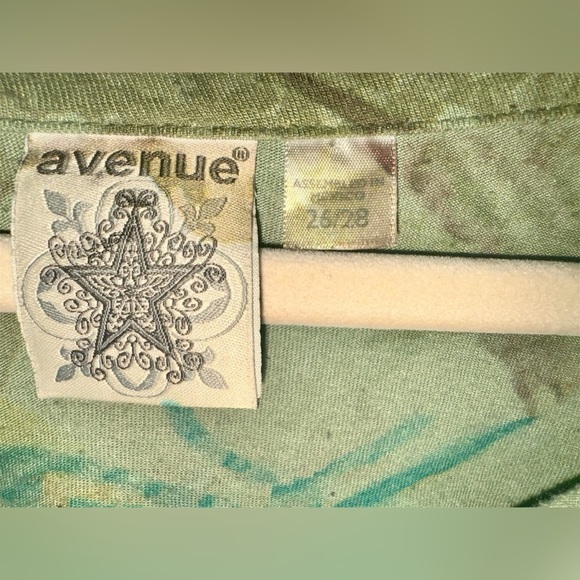 “AVENUE” Plus Size Women’s Blouse 26/28 (4X)​ - Picture 5 of 5